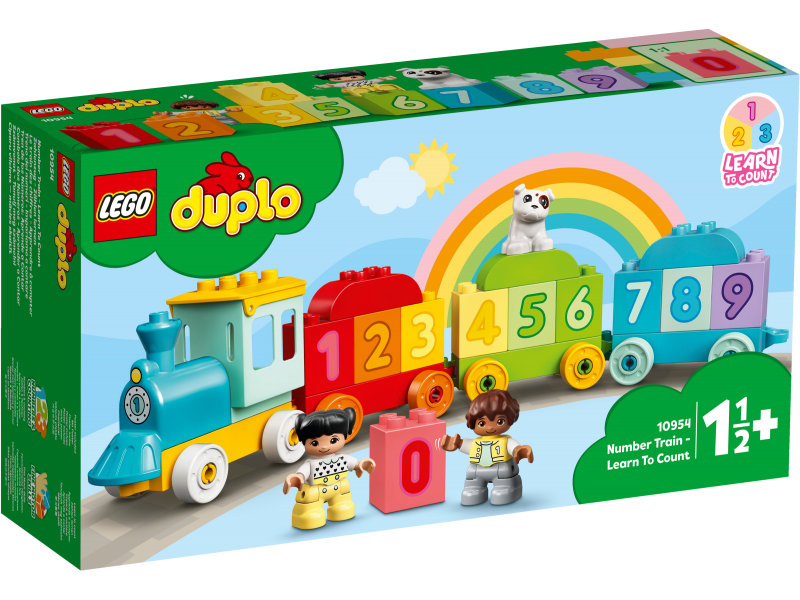 LEGO® DUPLO® 10954 Vláček s čísly – Učíme se počítat