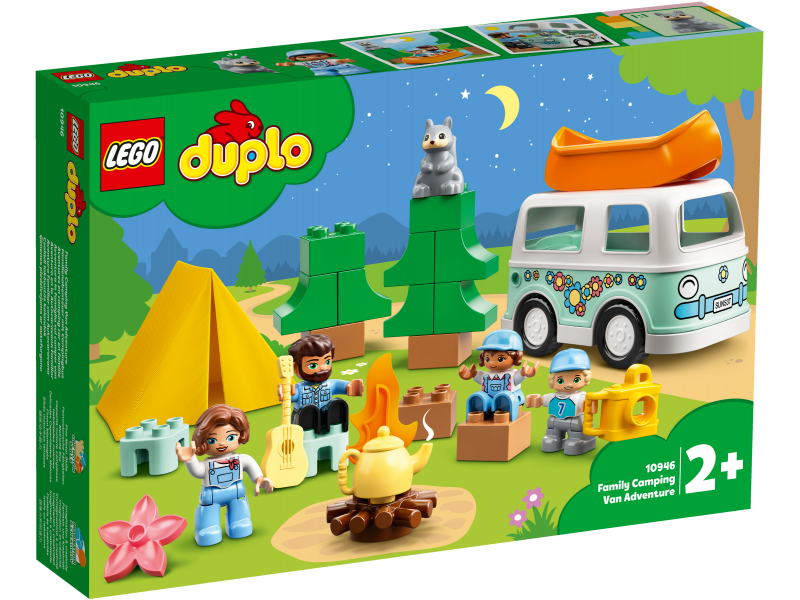 LEGO® DUPLO® 10946 Dobrodružství v rodinném karavanu