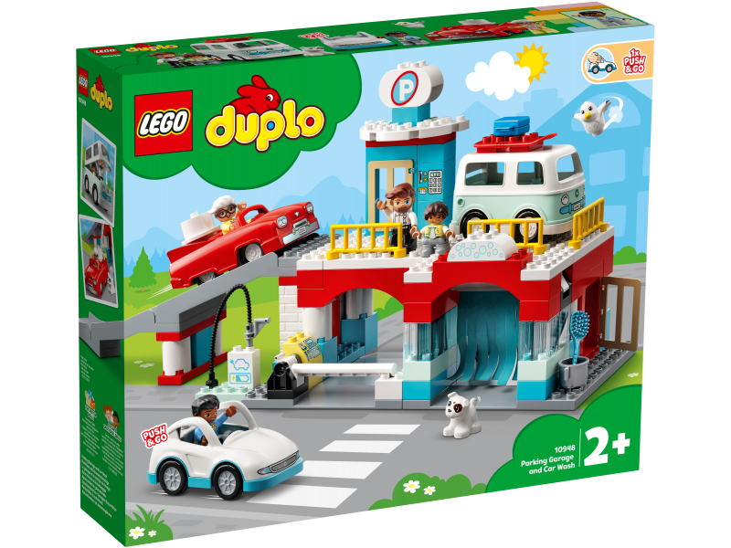 LEGO® DUPLO® 10948 Garáž a myčka aut