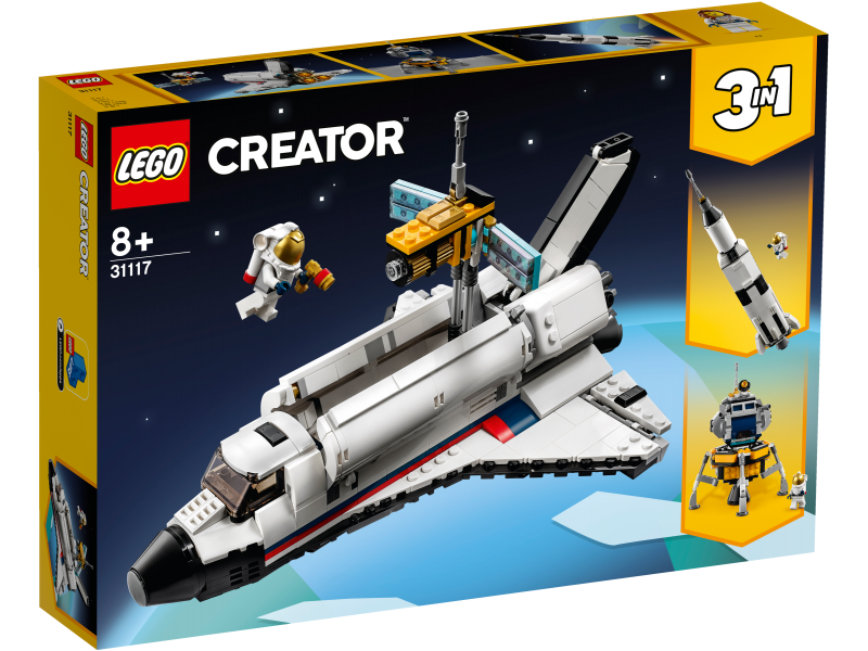 LEGO® Creator 31117 Vesmírné dobrodružství s raketoplánem