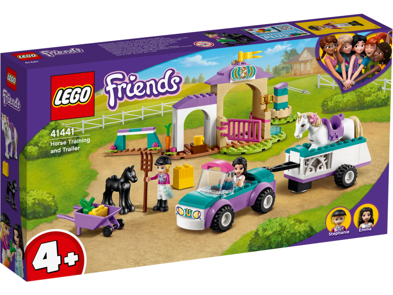 LEGO® Friends 41441 Auto s přívěsem a výcvik koníka