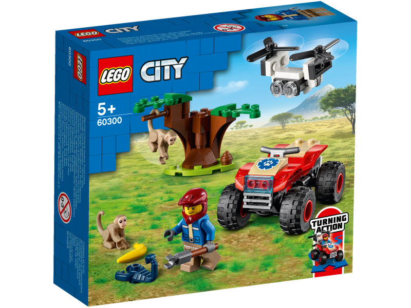 LEGO® City 60300 Záchranářská čtyřkolka do divočiny