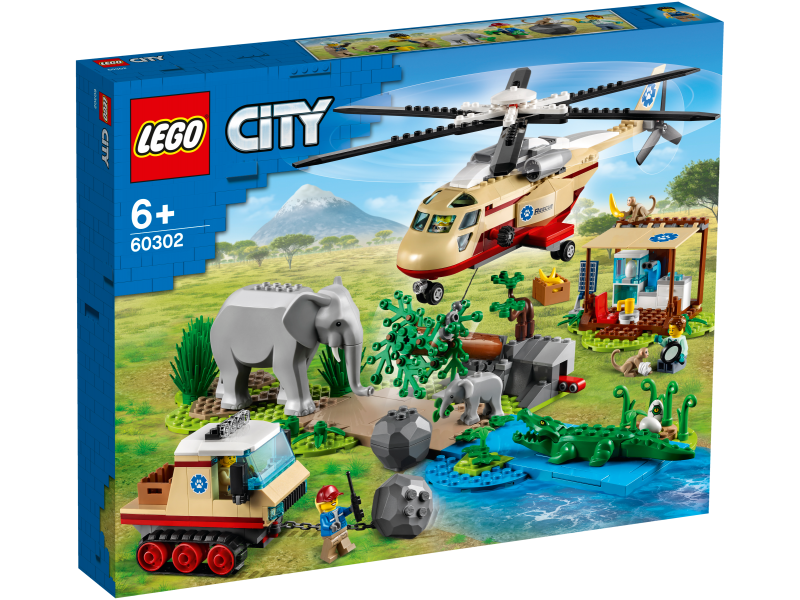 LEGO® City 60302 Záchranná operace v divočině