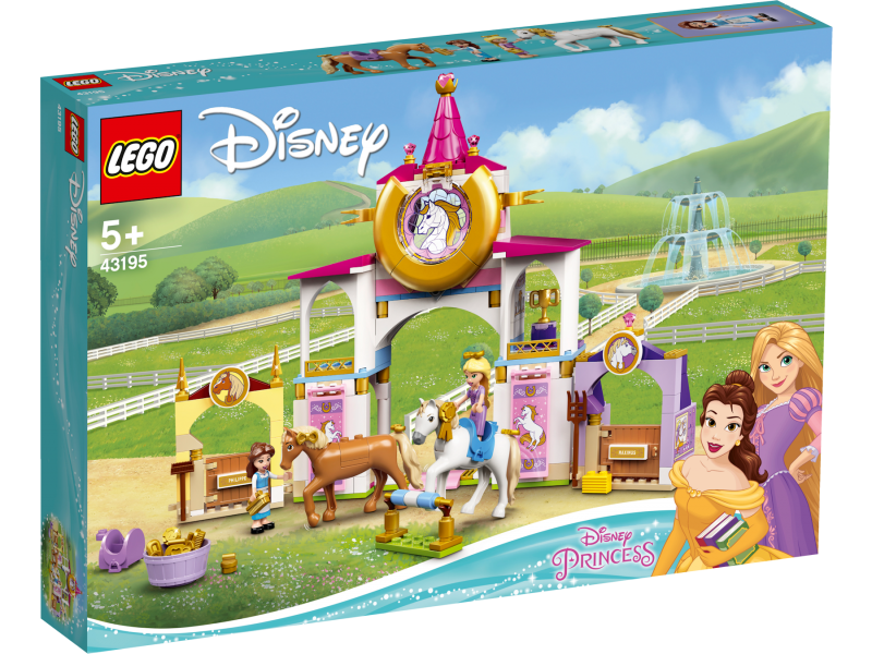 LEGO® │ Disney Princess™ 43195 Královské stáje Krásky a Lociky