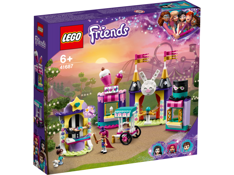 LEGO® Friends 41687 Kouzelné pouťové stánky