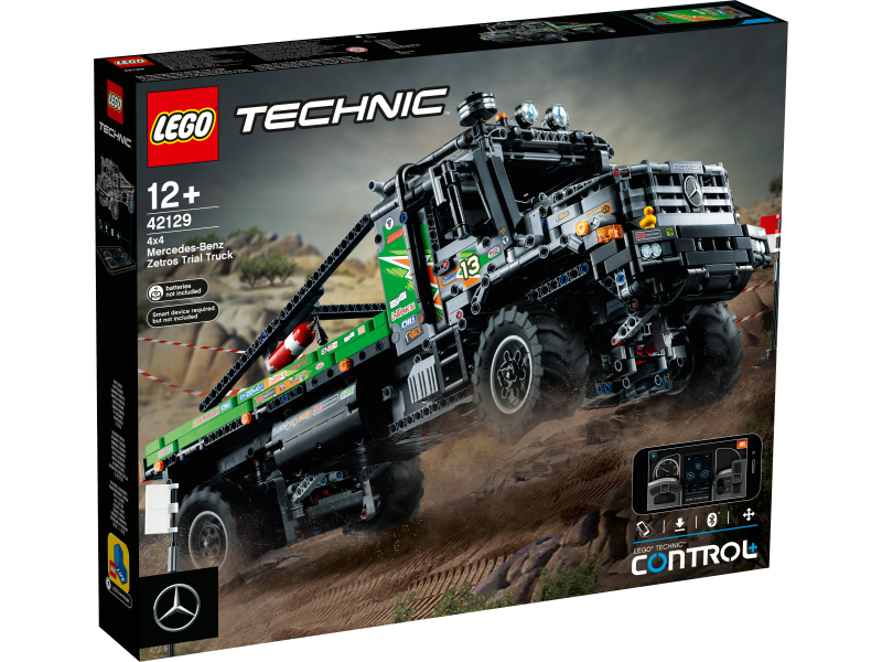 LEGO® Technic 42129 Truck trialový vůz Mercedes-Benz Zetros 4x4