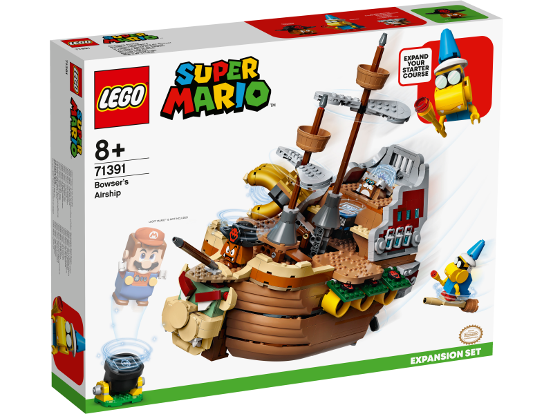 LEGO® Super Mario™ 71391 Bowserova vzducholoď – rozšiřující set