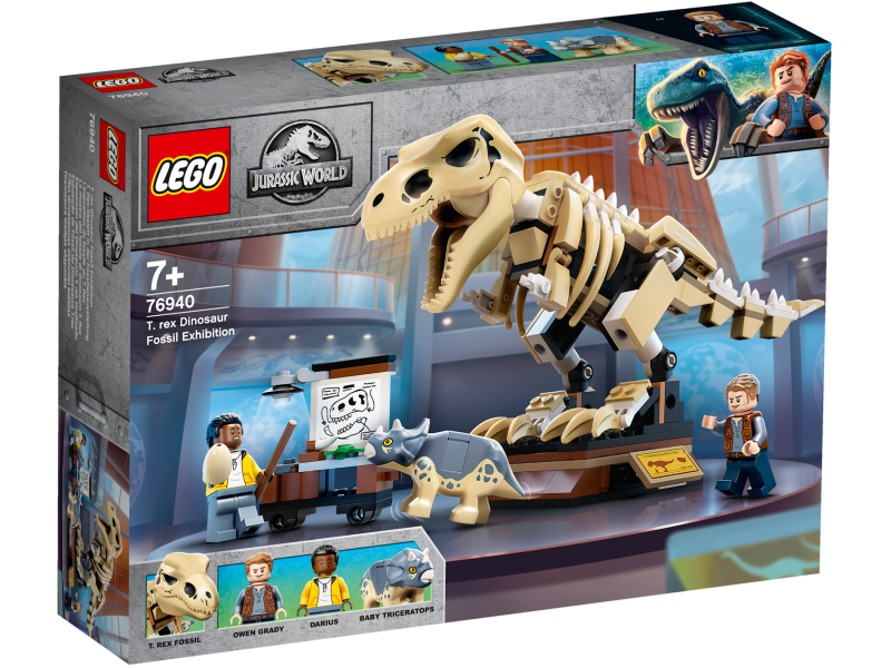 LEGO® Jurassic World™ 76940 Výstava fosílií T-rexe