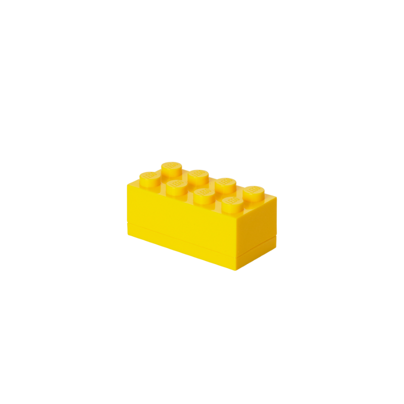 LEGO® mini box 46 x 92 x 43 mm - žlutá