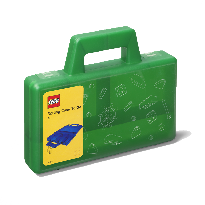 LEGO® úložný box TO-GO - zelená