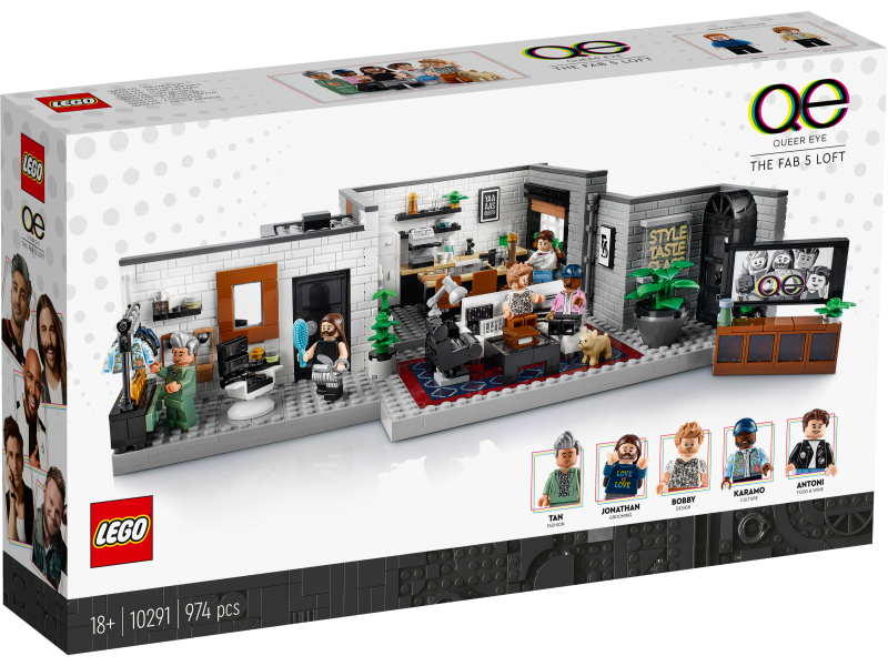 LEGO® Icons 10291 Queer tým – byt „Úžo Pětky“