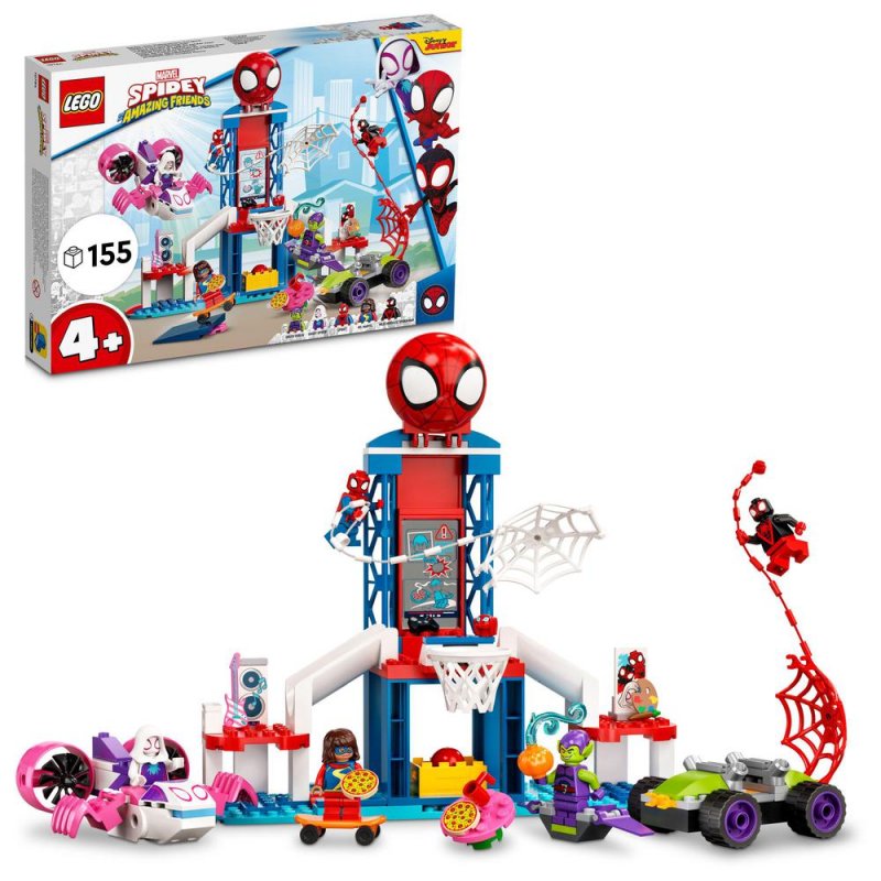 LEGO® Marvel 10784 Spider-Man a pavoučí základna