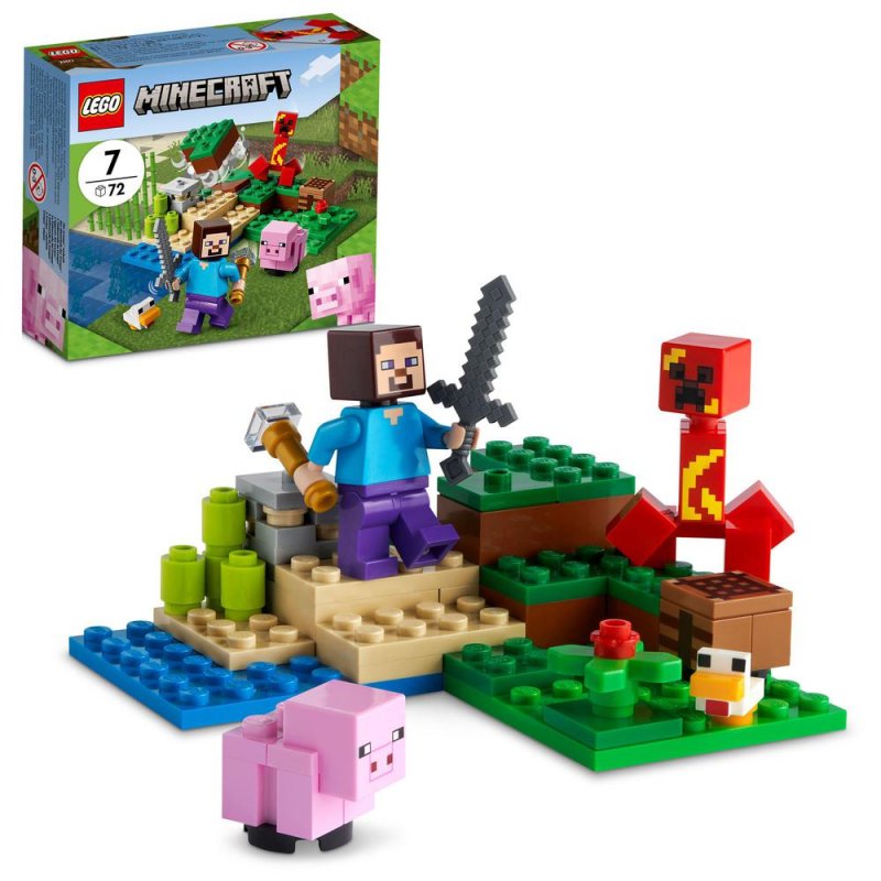 LEGO® Minecraft® 21177 Útok Creepera