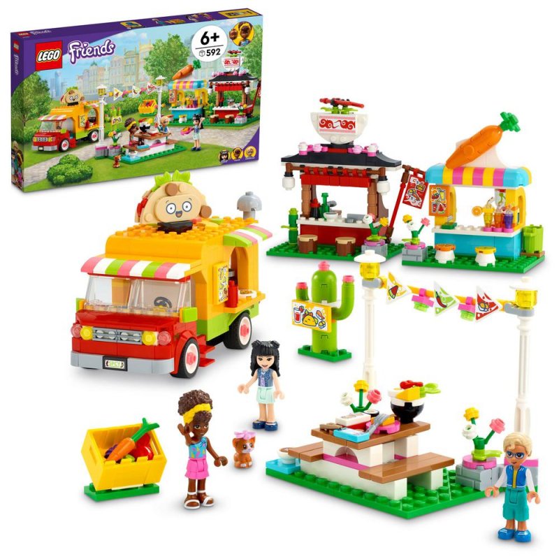 LEGO® Friends 41701 Pouliční trh s jídlem