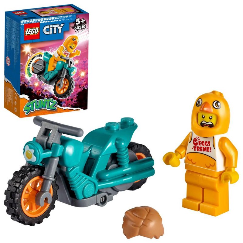 LEGO® City 60310 Motorka kaskadéra Kuřete