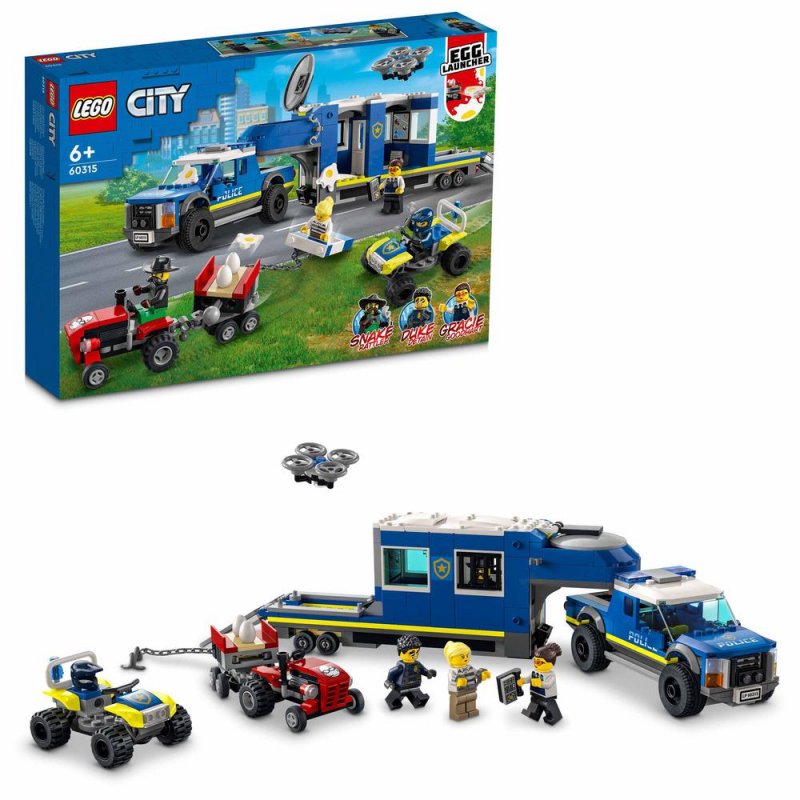 LEGO® City 60315 Mobilní velitelský vůz policie