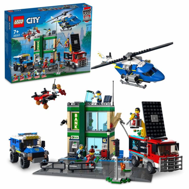 LEGO® City 60317 Policejní honička v bance