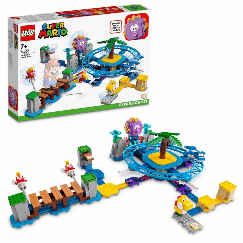 LEGO® Super Mario™ 71400 Plážová jízda s Big Urchinem – rozšiřující set