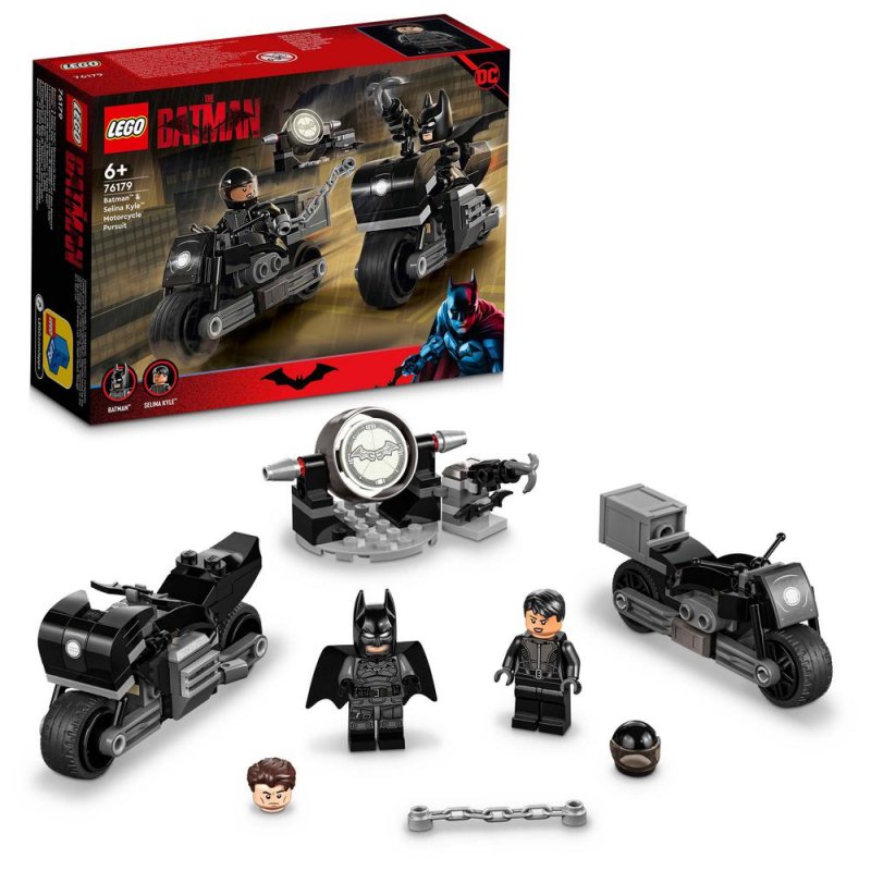 LEGO® DC 76179 Honička na motorce Batmana a Seliny Kyle