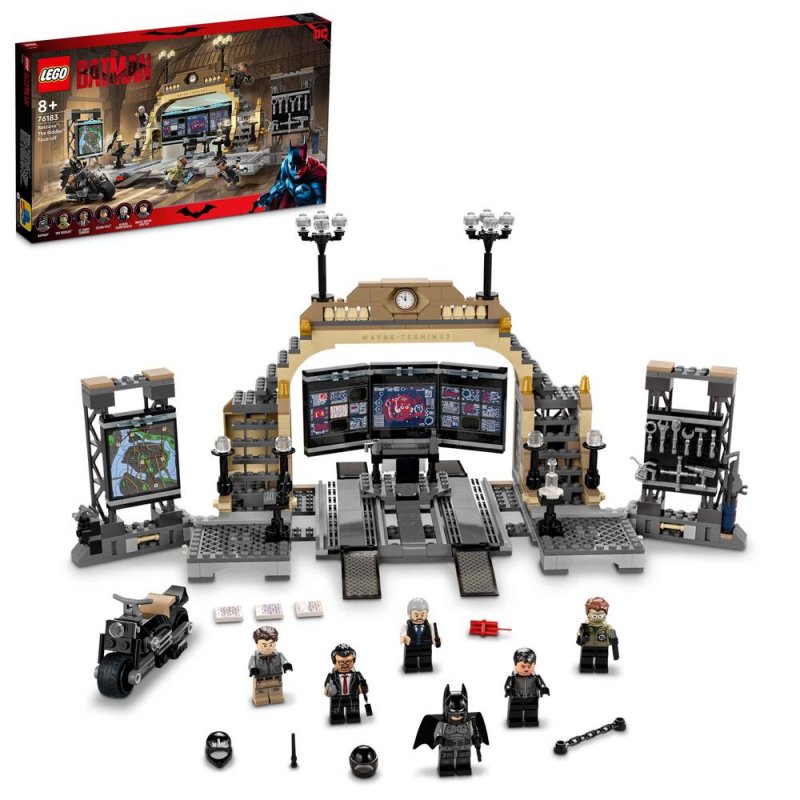 LEGO® DC 76183 Batmanova jeskyně: Souboj s Riddlerem