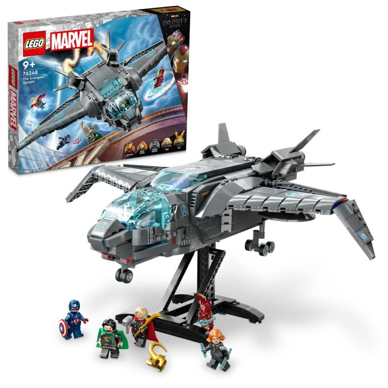 LEGO® Marvel 76248 Stíhačka Avengers Quinjet