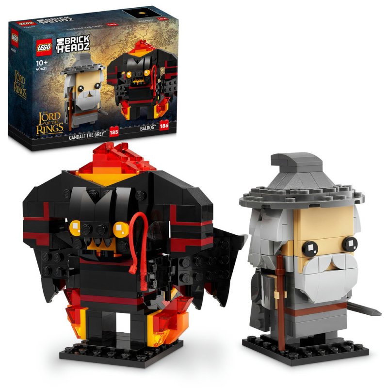 LEGO® BrickHeadz™ 40631 Gandalf Šedý a Balrog™