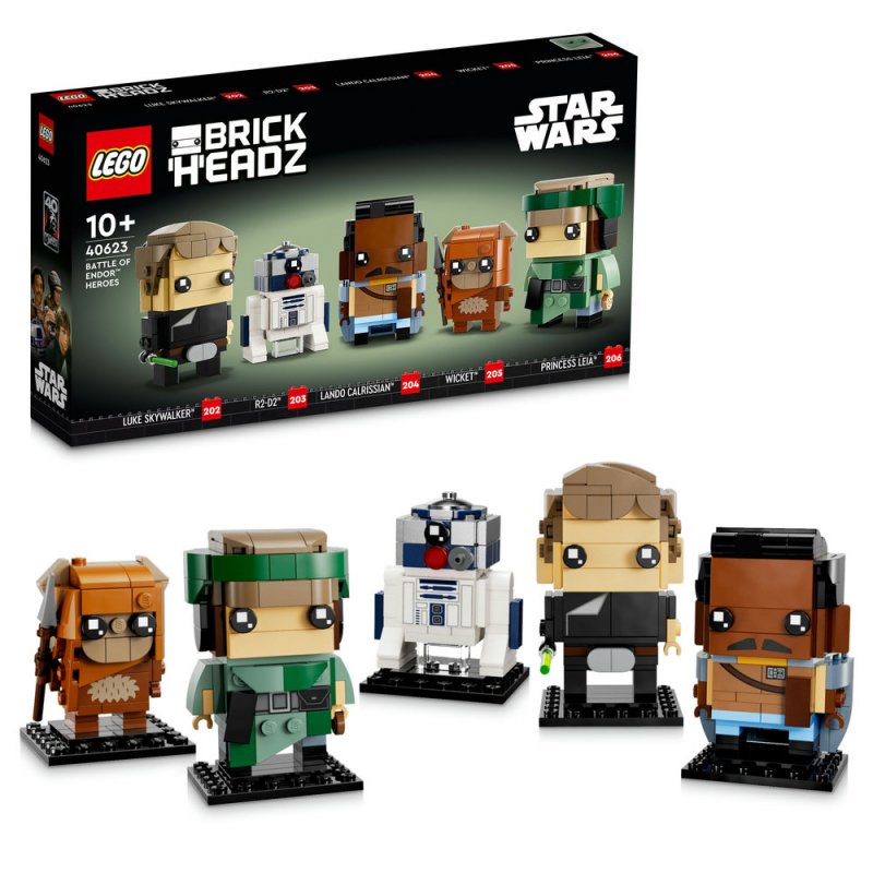 LEGO® BrickHeadz™ Star Wars™ 40623 Hrdinové bitvy o planetu Endor™