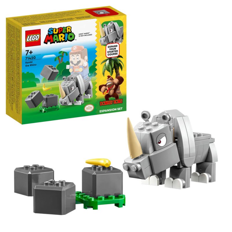 LEGO® Super Mario™ 71420 Nosorožec Rambi – rozšiřující set