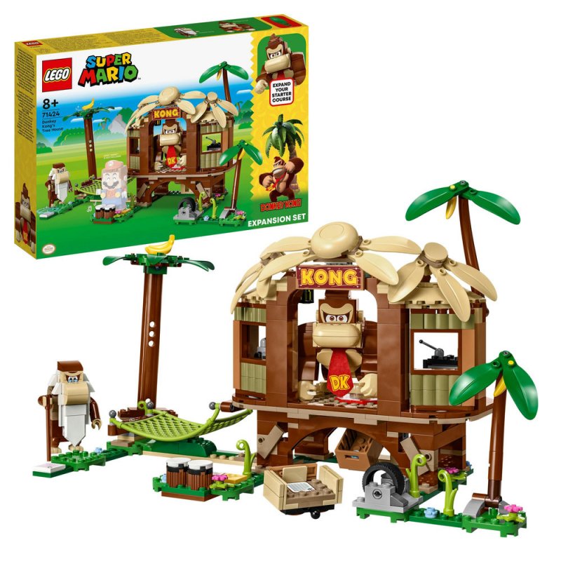 LEGO® Super Mario™ 71424 Donkey Kongův dům na stromě – rozšiřující set