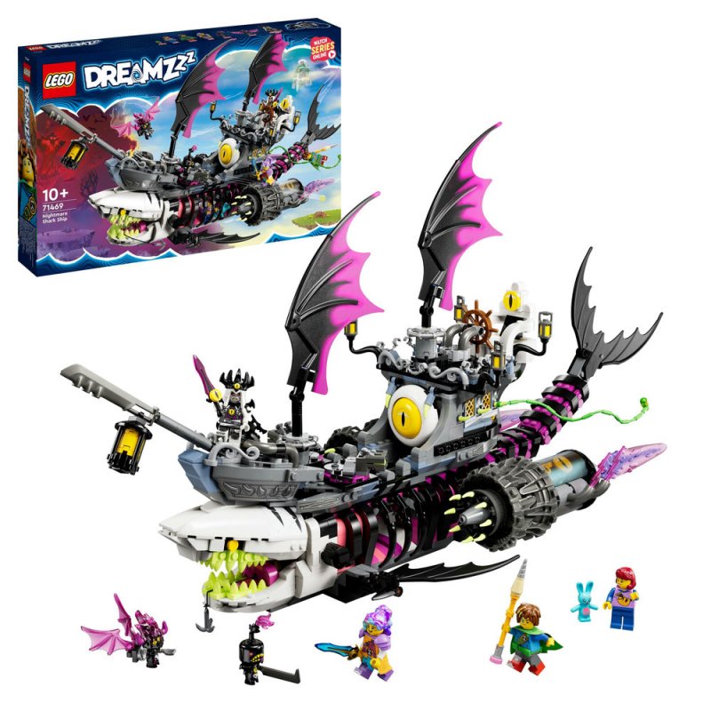 LEGO® DREAMZzz™ 71469 Žraločkoloď z nočních můr