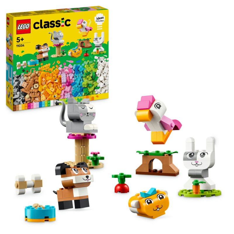 LEGO® Classic 11034 Tvořiví mazlíčci