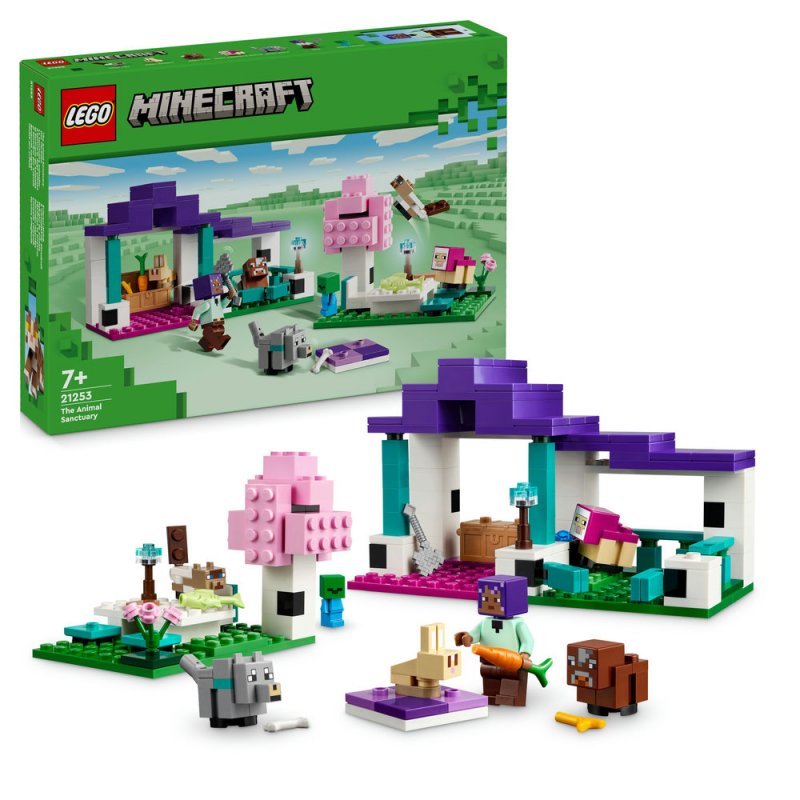 LEGO® Minecraft® 21253 Útulek pro zvířata