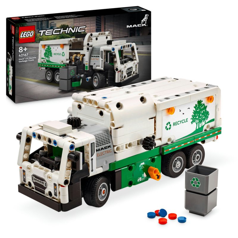 LEGO® Technic 42167 Popelářský vůz Mack® LR Electric