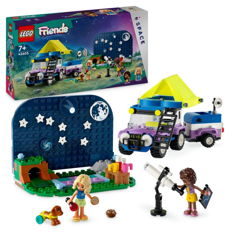 LEGO® Friends 42603 Karavan na pozorování hvězd