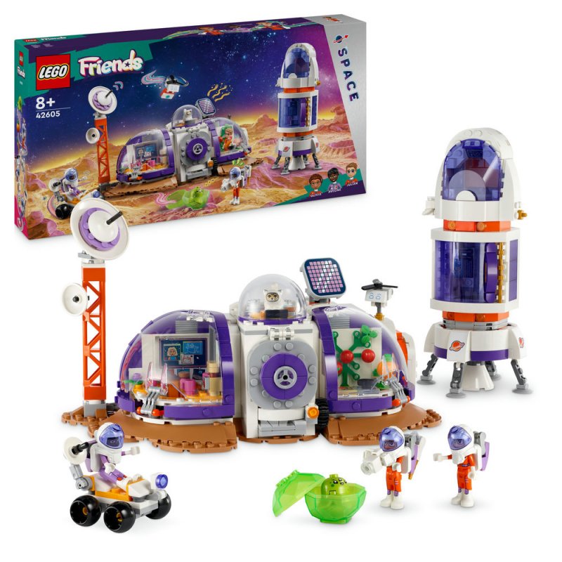 LEGO® Friends 42605 Základna na Marsu a raketa