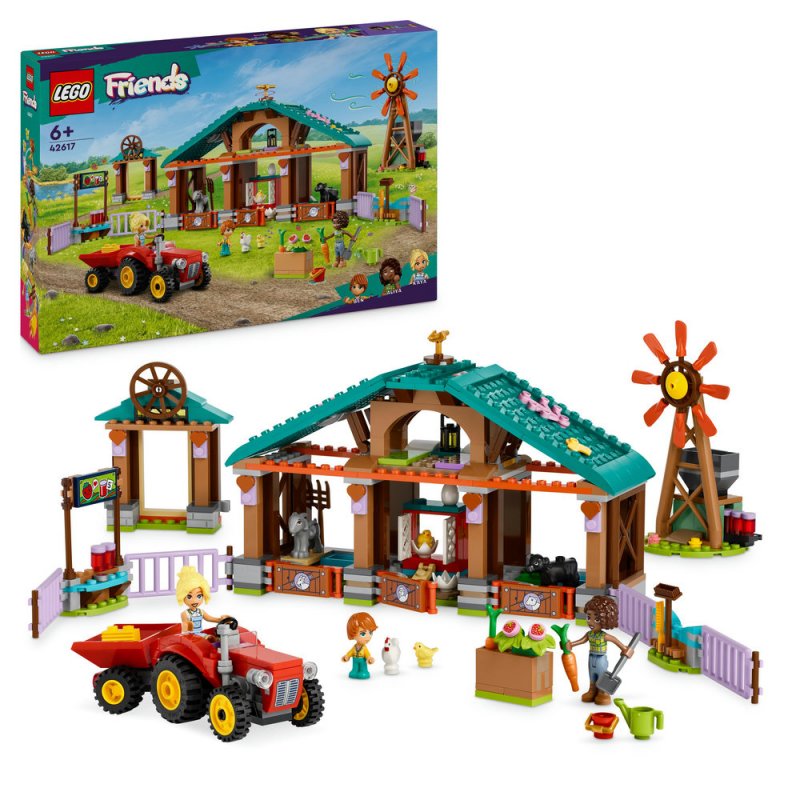 LEGO® Friends 42617 Útulek pro zvířátka z farmy