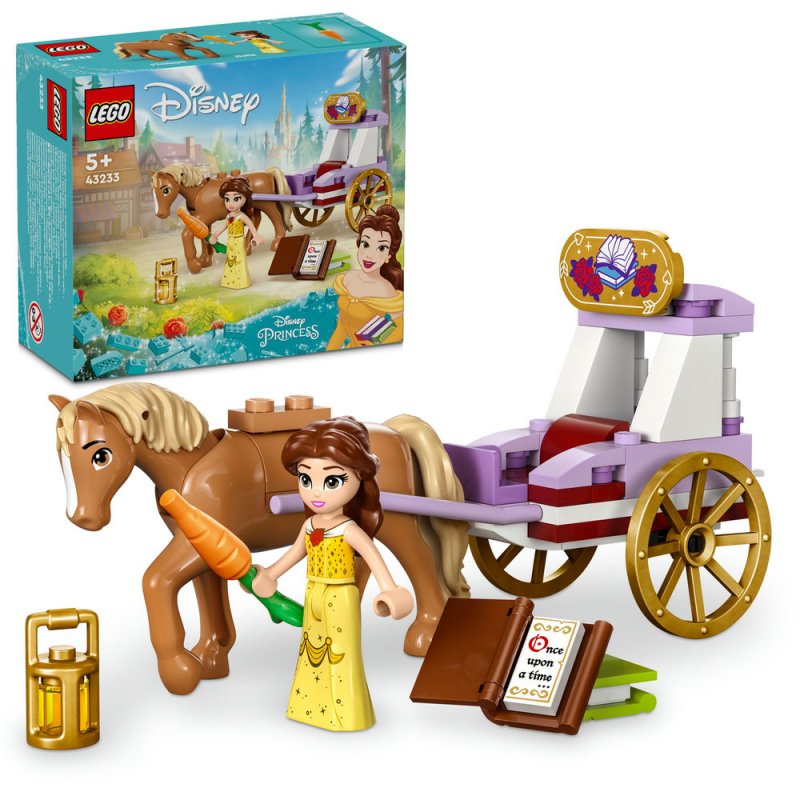 LEGO® I Disney Princess™ 43233 Bella a pohádkový kočár s koníkem