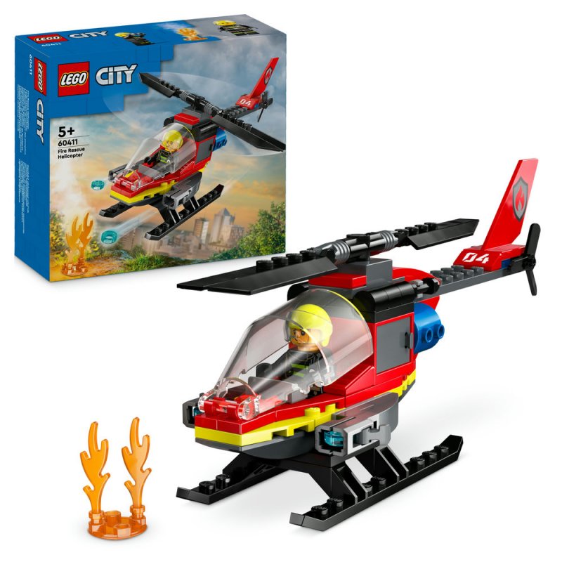 LEGO® City 60411 Hasičský záchranný vrtulník