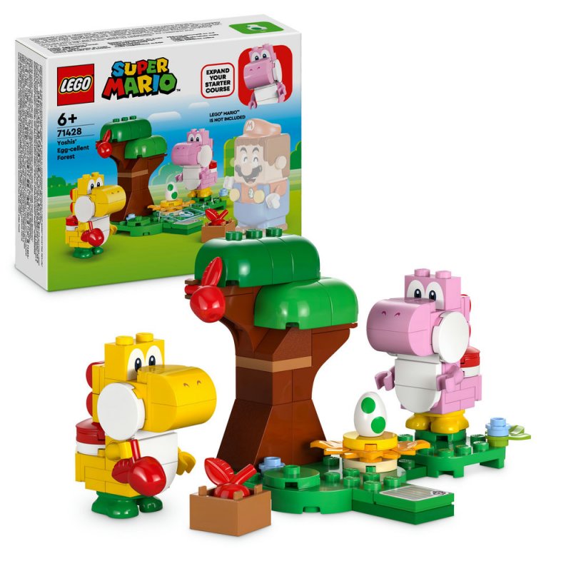 LEGO® Super Mario™ 71428 Yoshi a fantastický vajíčkový les – rozšiřující set