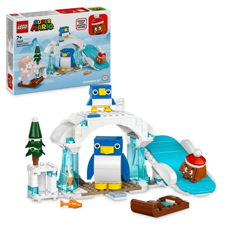 LEGO® Super Mario™ 71430 Sněhové dobrodružství s rodinou penguin – rozšiřující set