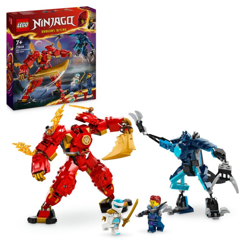 LEGO® NINJAGO® 71808 Kaiův živelný ohnivý robot