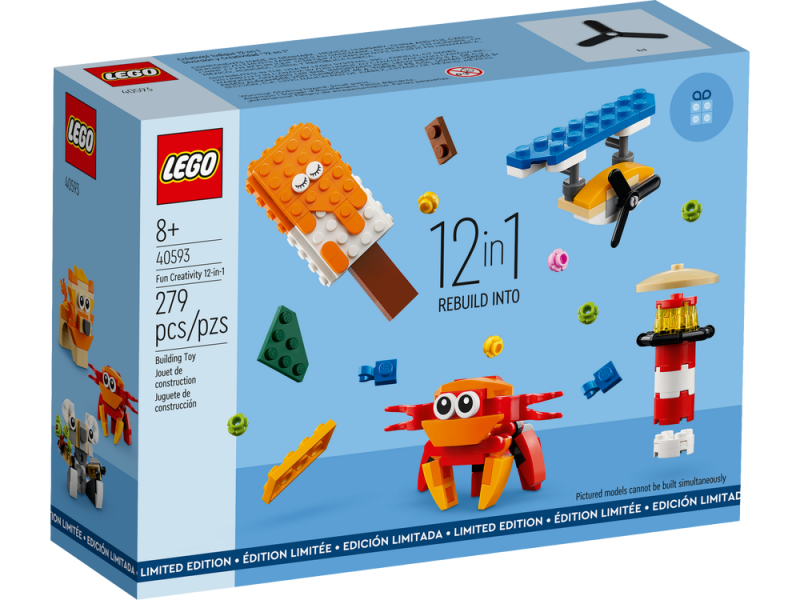 LEGO® 40593 Zábavná kreativita 12 v 1