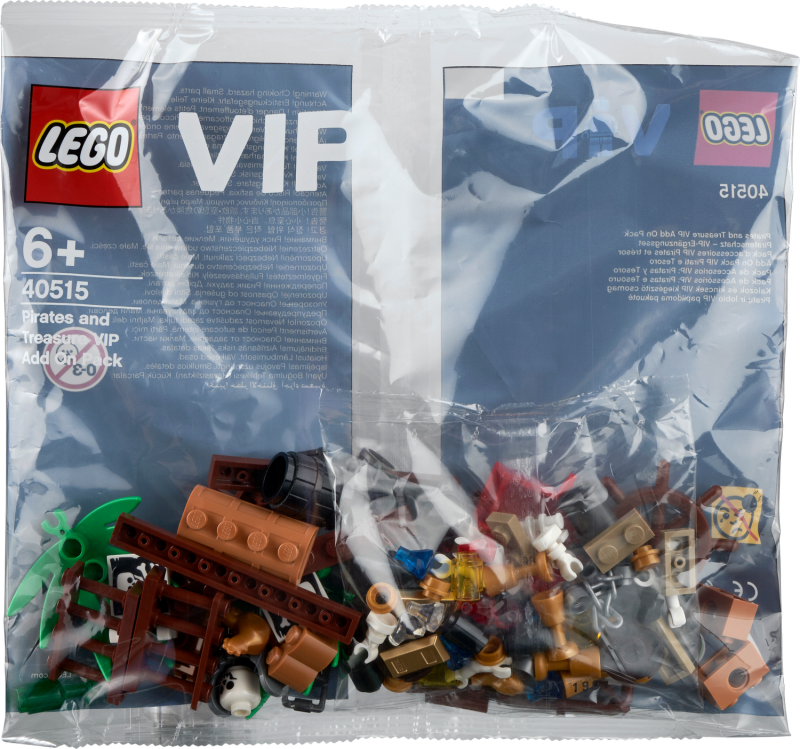 LEGO® 40515 VIP doplňky – Piráti a poklady