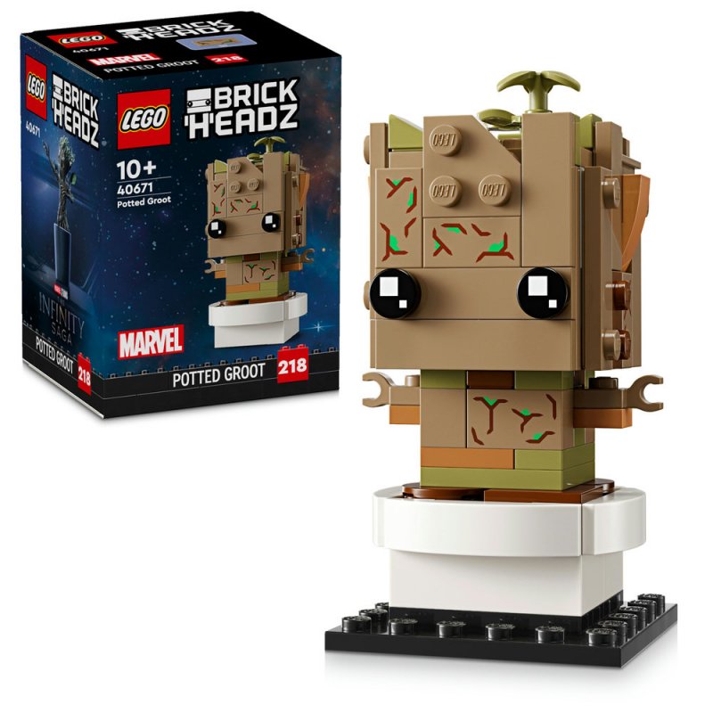 LEGO® BrickHeadz™ 40671 Groot v květináči