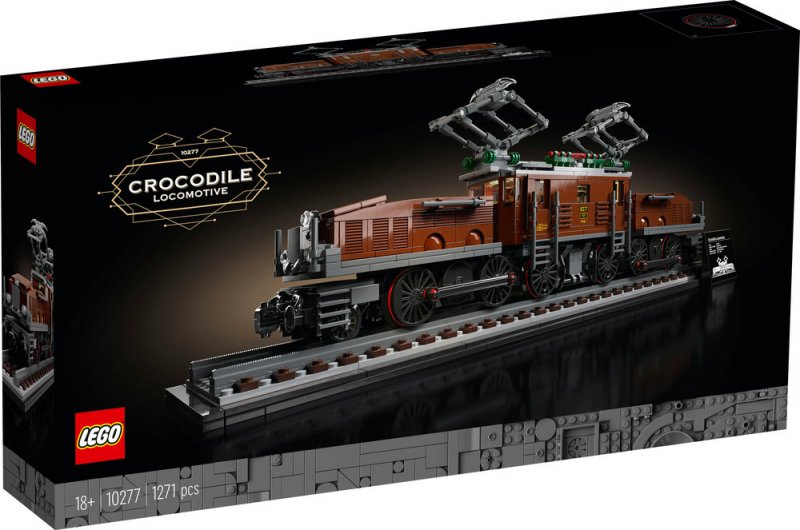 LEGO Creator Expert Lokomotiva Krokodýl 10277