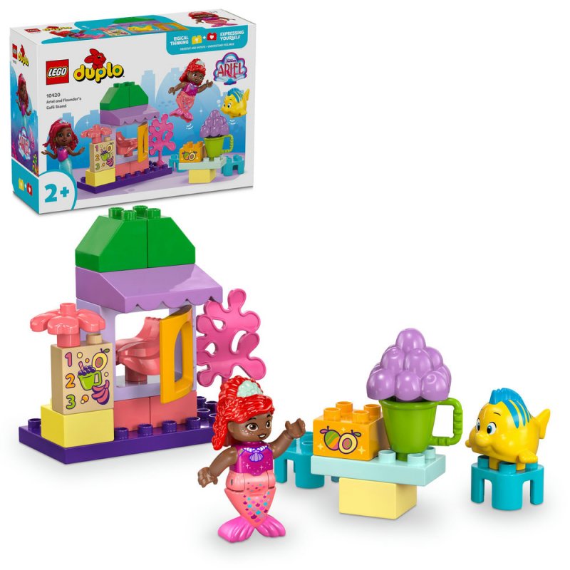 LEGO® DUPLO® 10420 Ariel a Šupinka – stánek s kávou