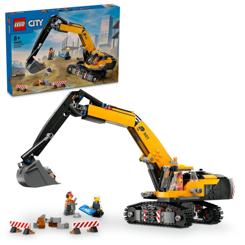 LEGO® City 60420 Žlutý bagr
