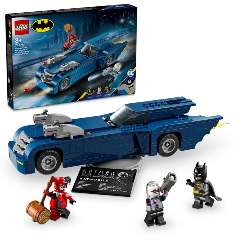 LEGO® DC 76274 Batman™ a Batmobil vs. Harley Quinn™ a Mr. Freeze™