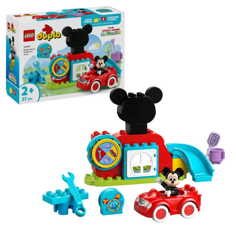 LEGO® DUPLO® │ Disney 10454 Mickeyho klubík a auto