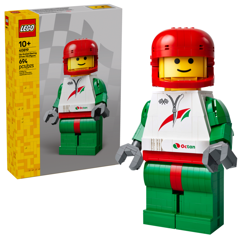 LEGO® 40819 Zvětšená minifigurka závodního jezdce
